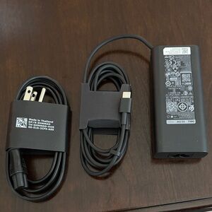 Dell Black Power Adapter with Cable